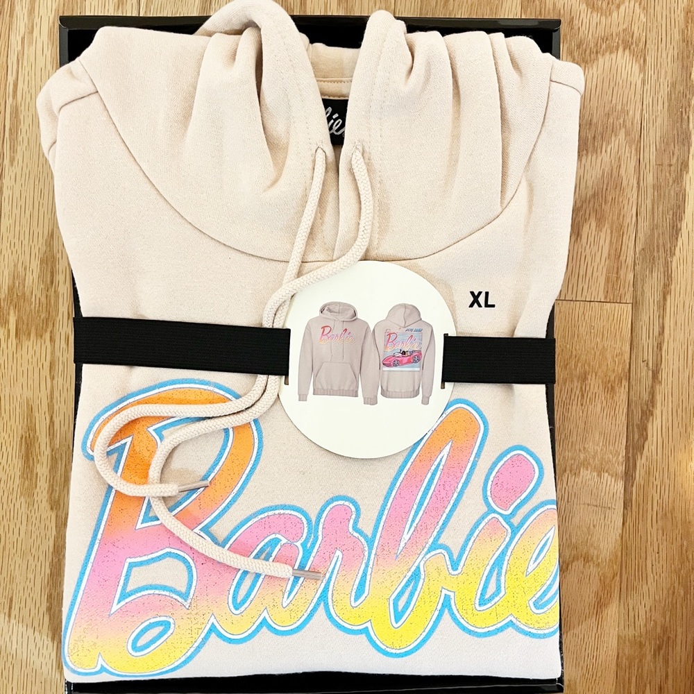 Barbie Convertible Car Hoodie in Gift Box Packaging NWT